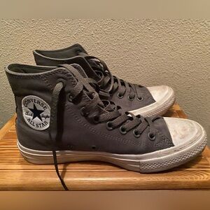 Converse High Top Sneakers - Gray